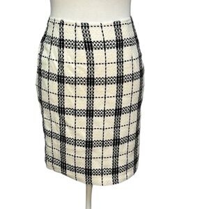 Hugo Buscati Milano Window Pane Skirt